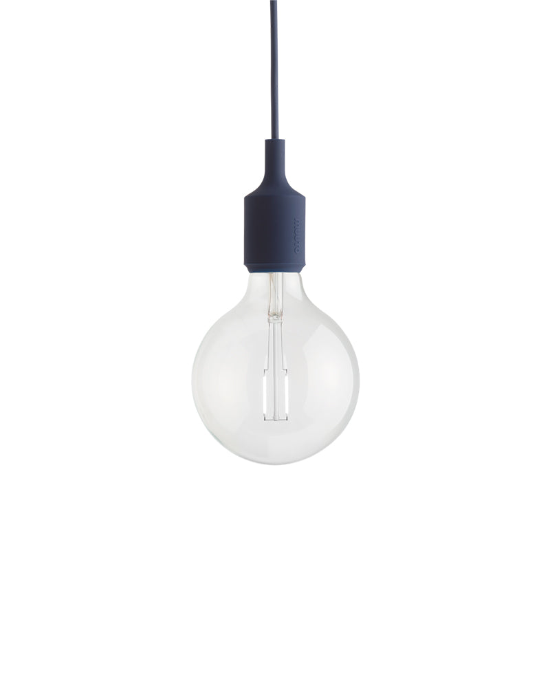 E27 LED - Σκούρο μπλε φωτιστικό οροφής