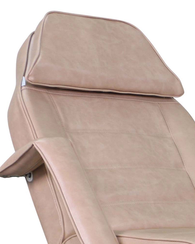 Aquarius II Pink tatoveringsstol med motor fra Comfortel, elektrisk højdejustering og fod-pedal