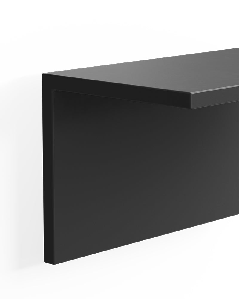 Display Black - 61cm ράφι σε μαύρη μελαμίνη