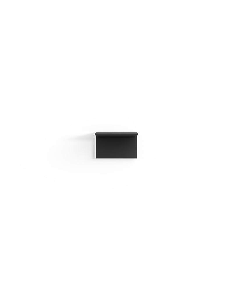 Display Black - 32cm ράφι σε μαύρη μελαμίνη