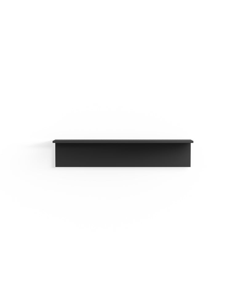 Display Black - Ράφι 98εκ σε μαύρο μελαμίνη