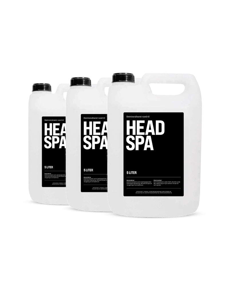 Απεσταγμένο νερό - για Head Spa και ατμοποιητές μαλλιών 15L