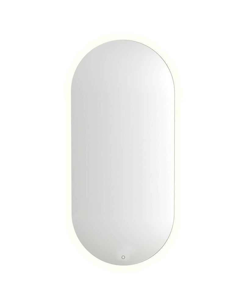 Circa LED - Οβάλ καθρέφτης κομμωτηρίου - Με ρύθμιση φωτισμού