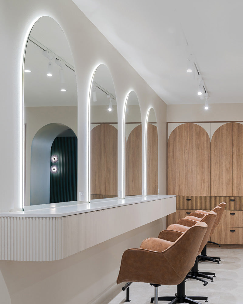Arch LED II - Καθρέφτης τοίχου με ενσωματωμένο φωτισμό