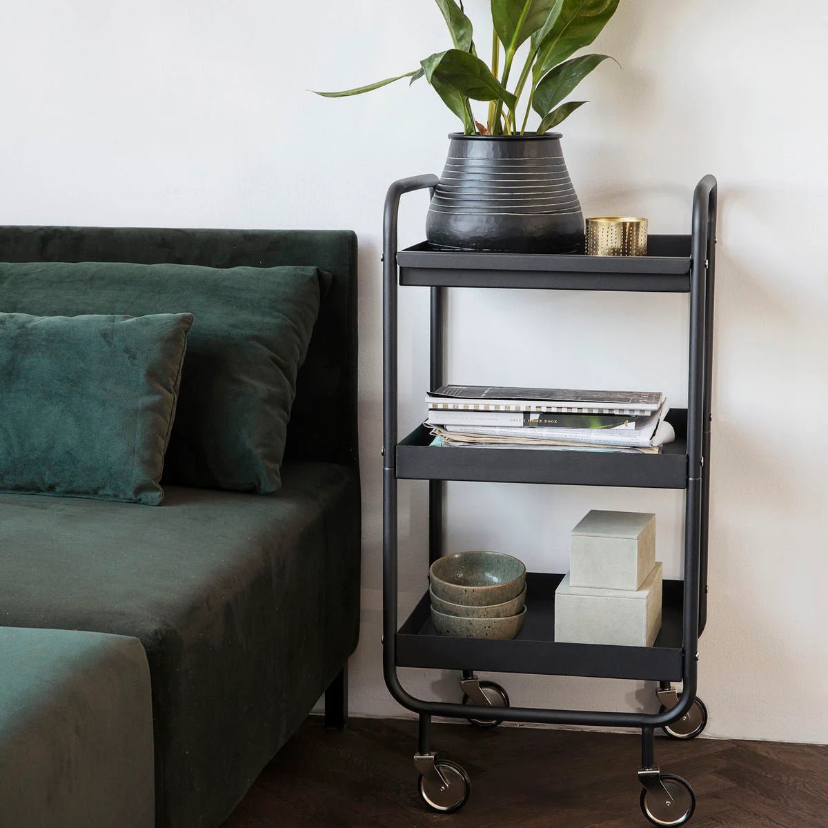 Frisør rullebord | Roll Trolly Rullebord House Doctor Just Add People
