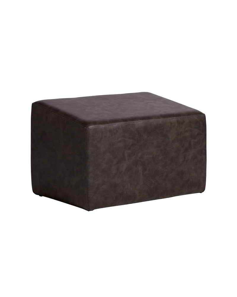 Ottoman Textured black - Στήριγμα ποδιού για λουτήρα
